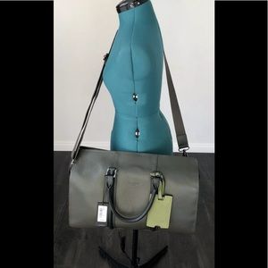 Ted Baker Leather Extra Large Holdall Travel Bag